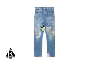 14oz Denim 5P OKABILLY “Gypsy Patch Remake”