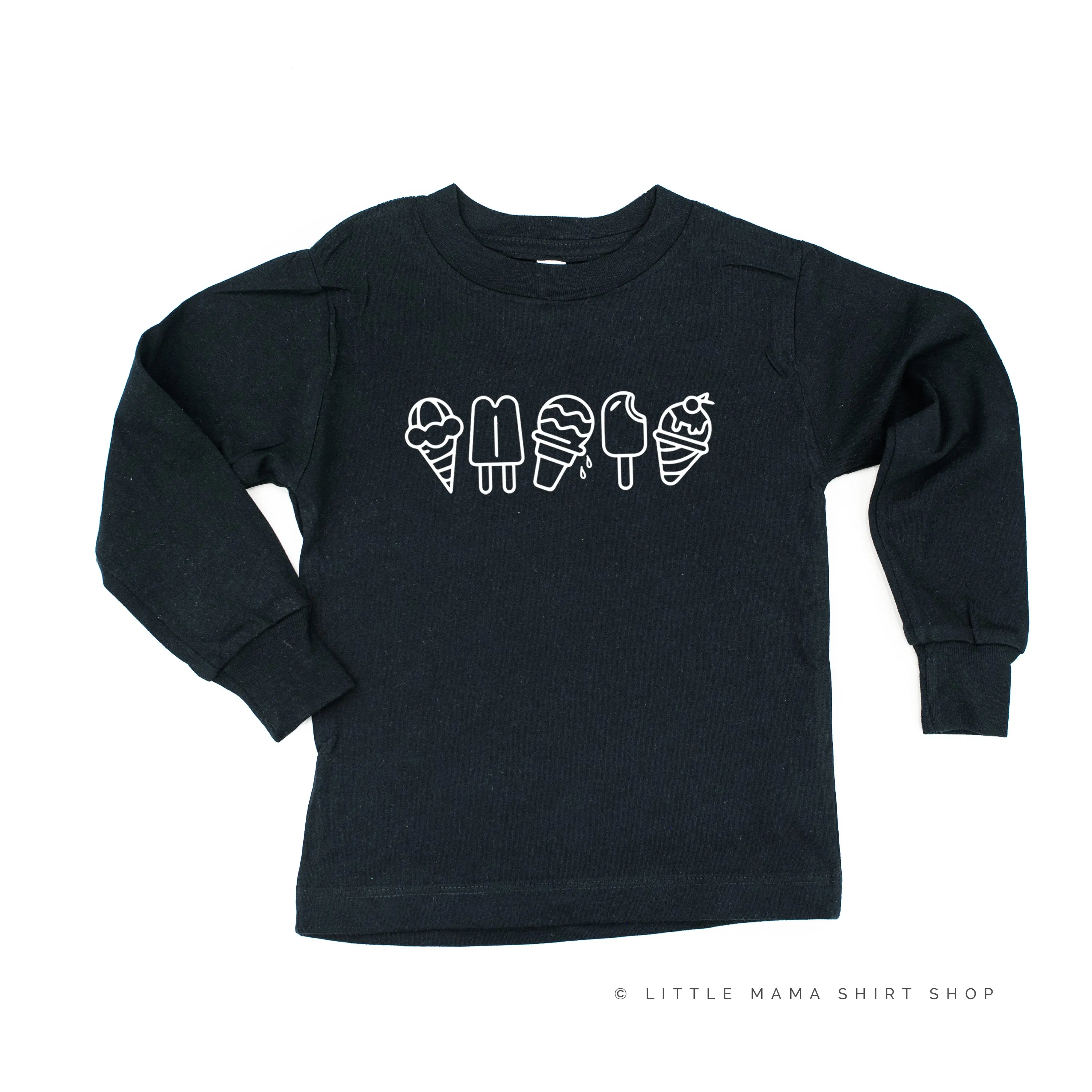 5 ACROSS ICE CREAM - Long Sleeve Child Shirt