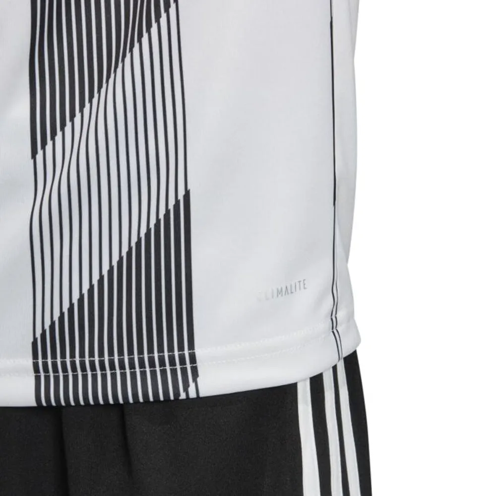 Adidas Youth Striped 19 Jersey (White/Black)