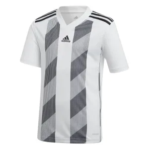 Adidas Youth Striped 19 Jersey (White/Black)