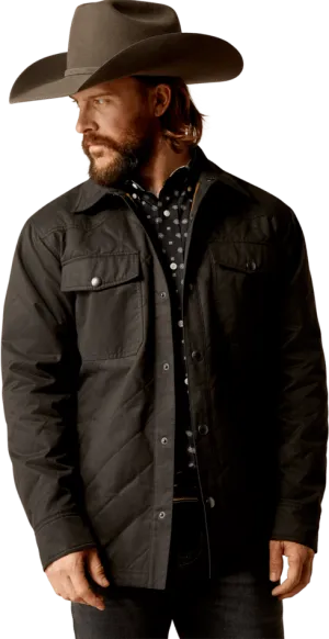 Ariat Men's Black Grizzly Shirt Jacket