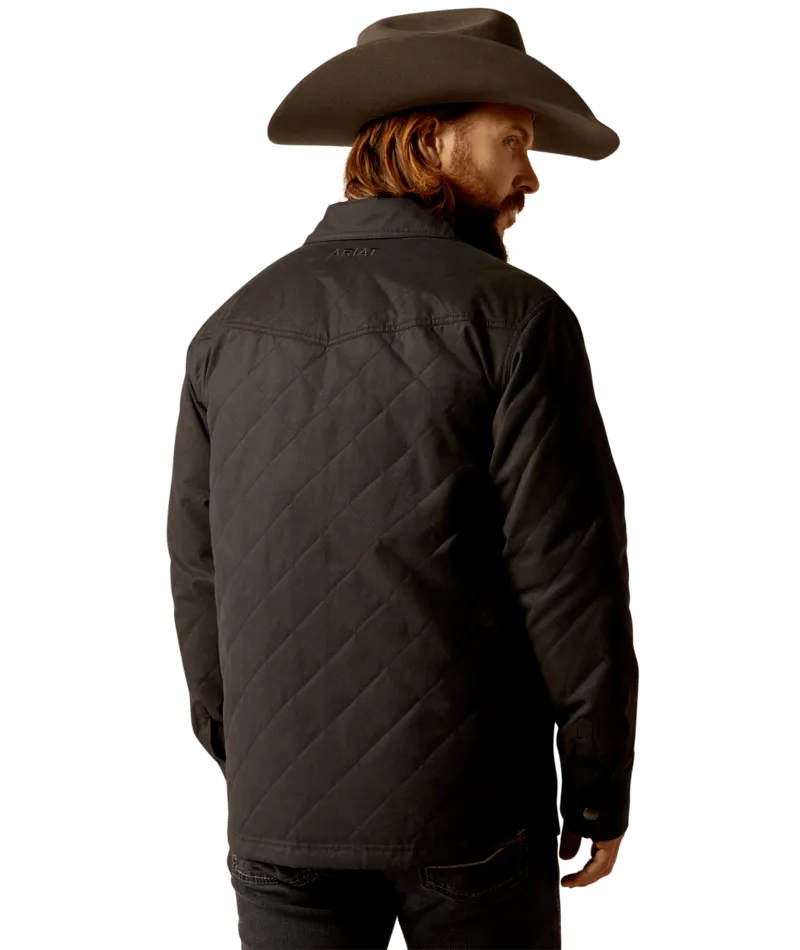 Ariat Men's Black Grizzly Shirt Jacket