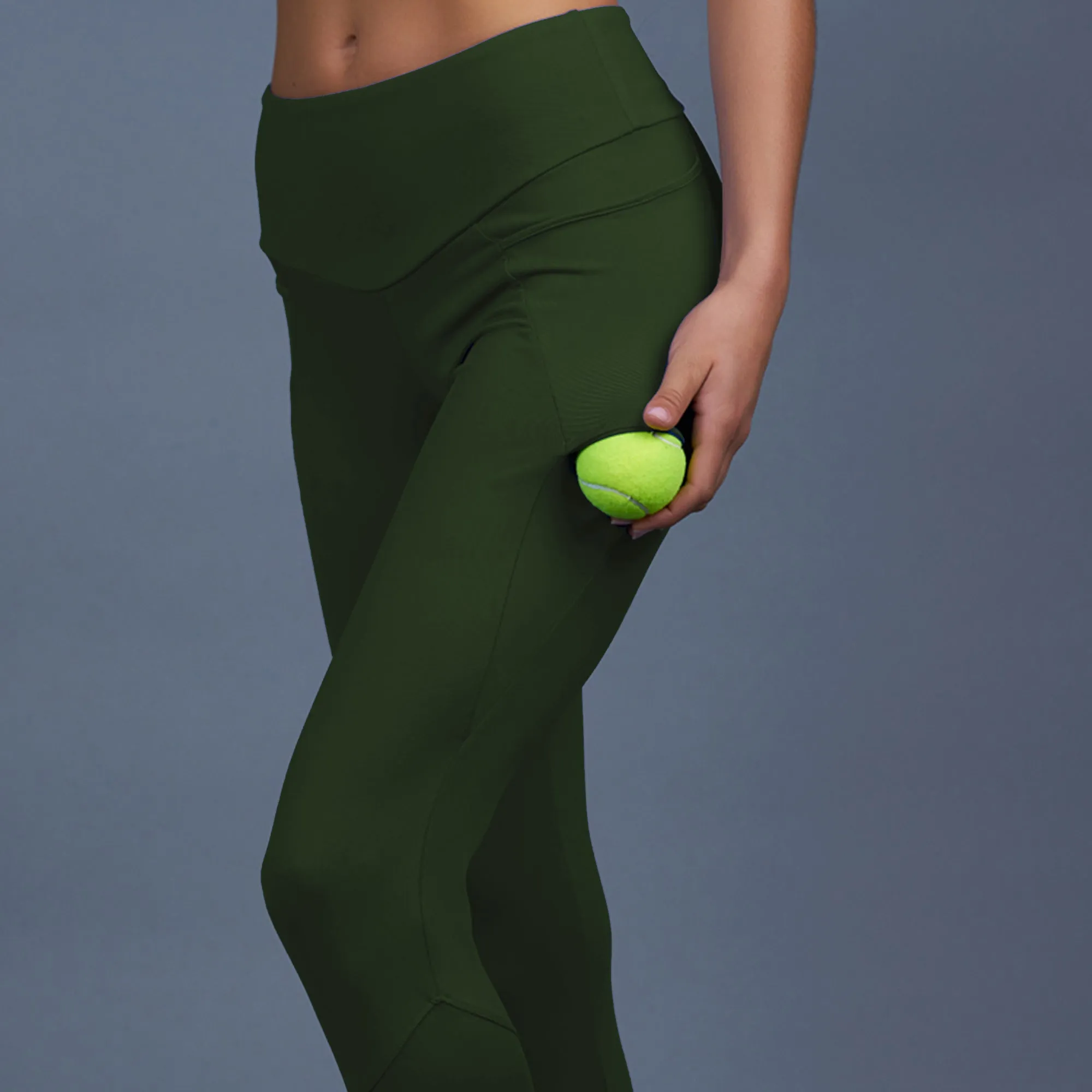 Ball-Pocket Legging (army green)