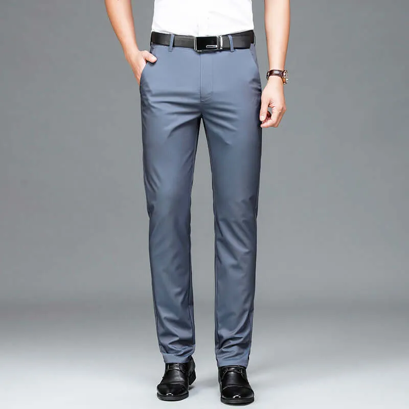 Bamboo Fiber Lightweight Casual Business Trousers