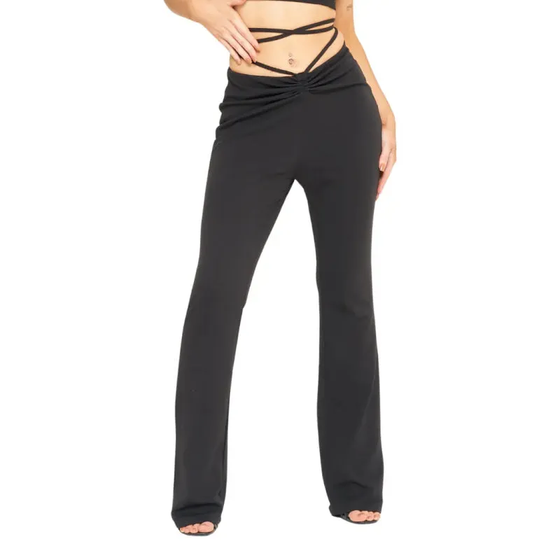 Black Flare Trousers