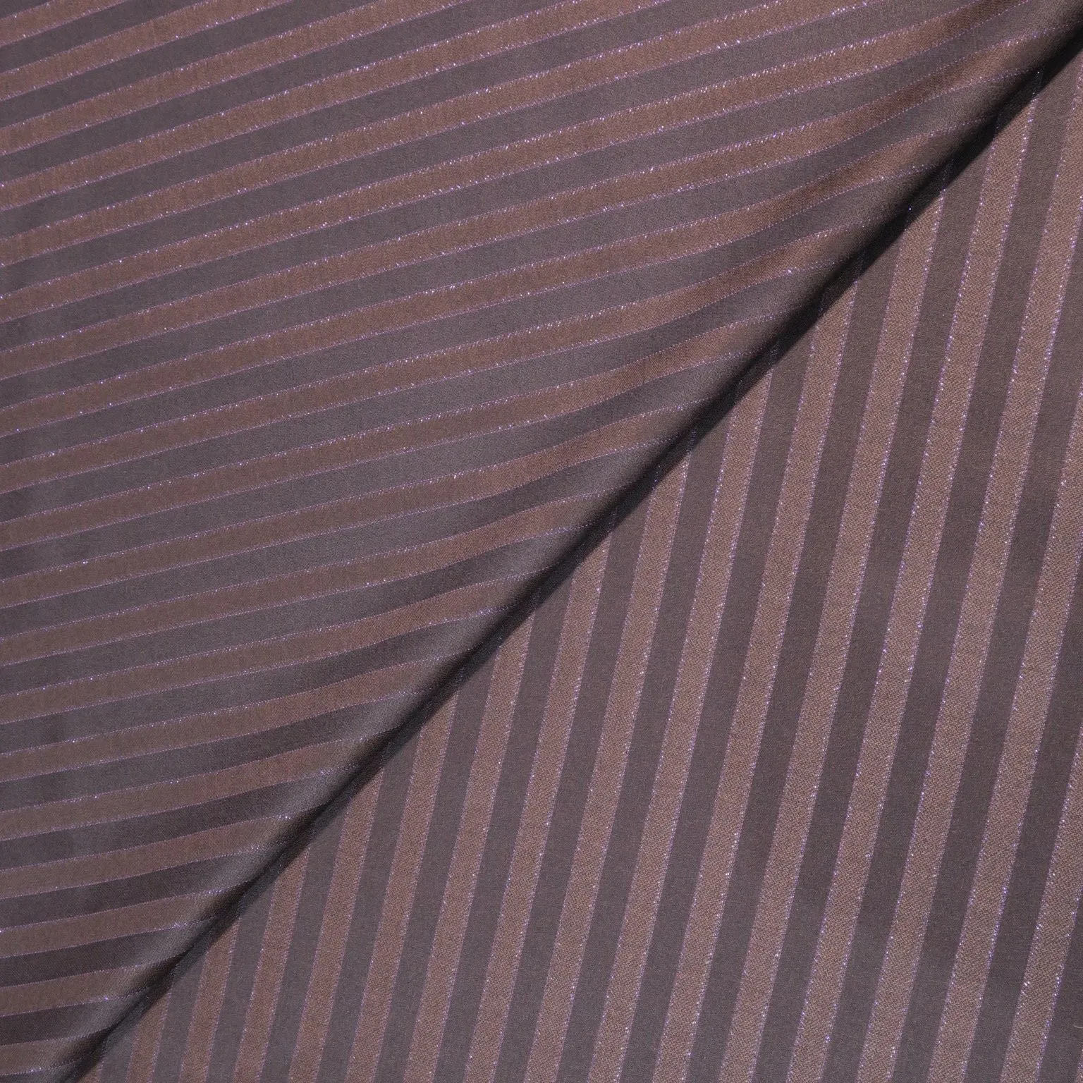 Black with Blue Stripes Celebration Wool Dormeuil Fabric