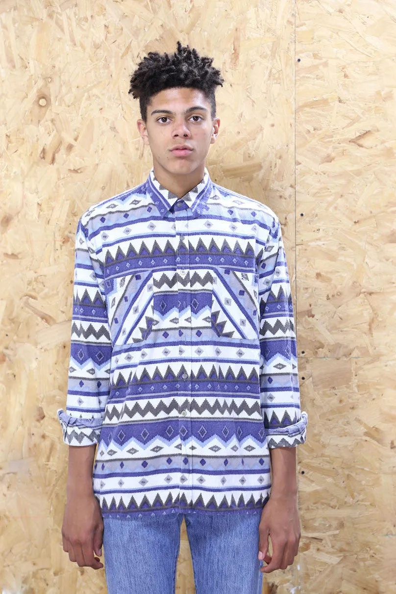 Bold Navajo Patterned Shirt