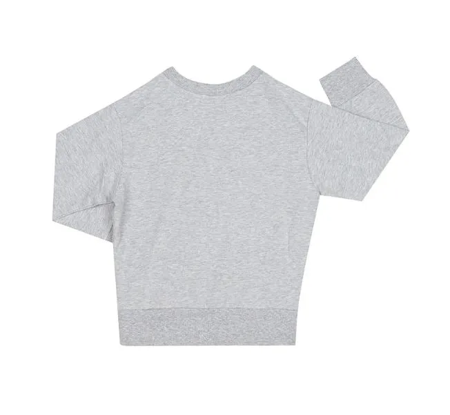 Bonds Kids Move Terry Pullover Jumper New Grey Marle