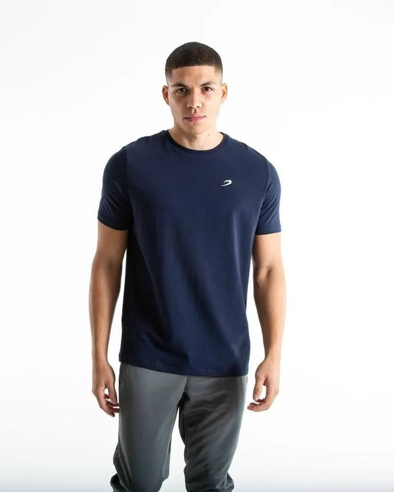 BOXRAW STRIKE T-SHIRT - NAVY