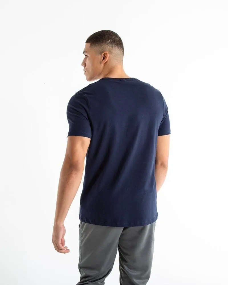 BOXRAW STRIKE T-SHIRT - NAVY