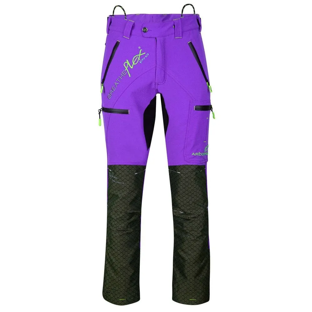 Breatheflex Pro Freestyle Chainsaw Trousers Type A Purple