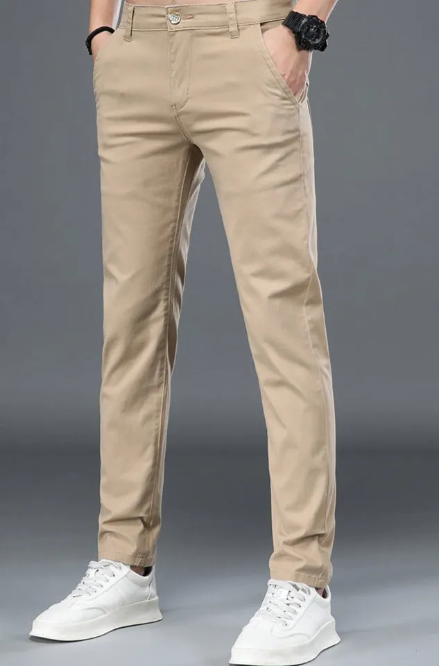 Business cotton Men's Trousers