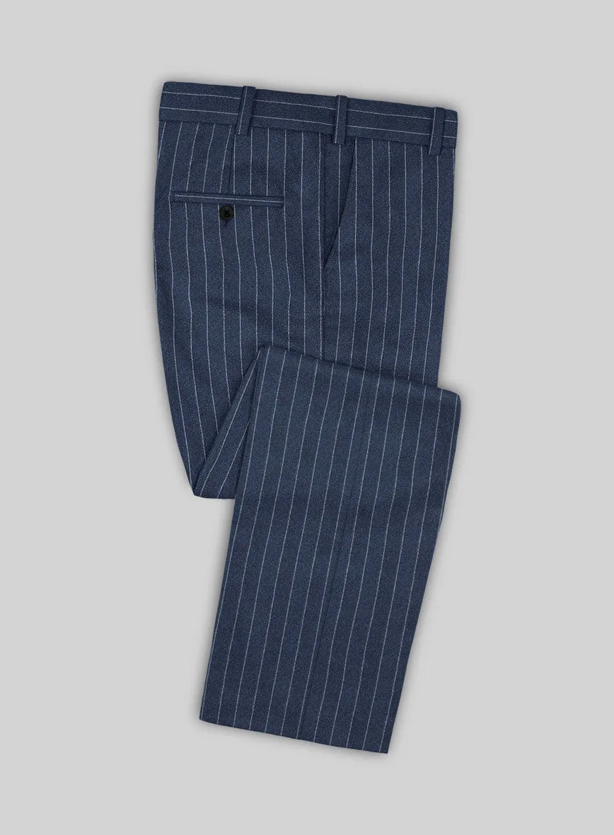 Caccioppoli Genio Blue Wool Suit