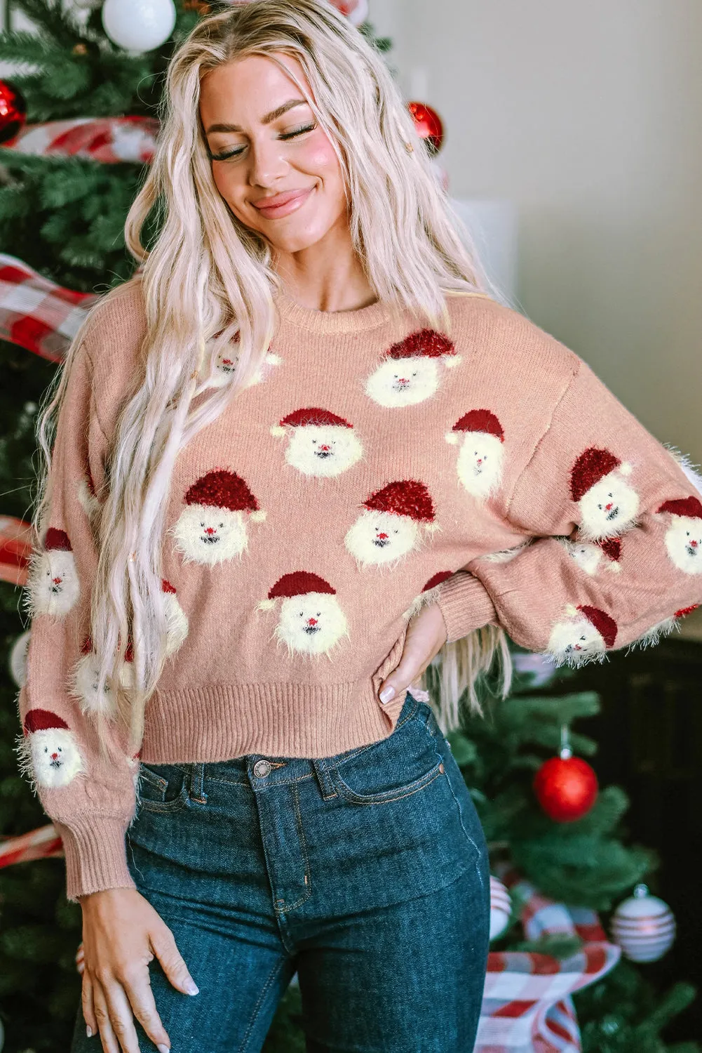 Christmas Santa Claus Pullover Sweater