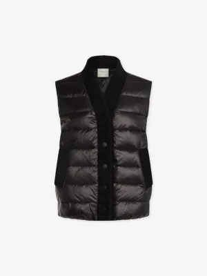 Colwyn Combo Boxy Gilet Black