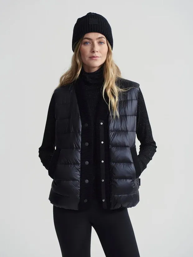 Colwyn Combo Boxy Gilet Black