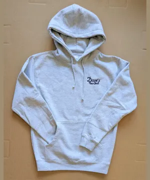 Dave's New York Vintage Logo Hooded Sweatshirt - Heather Grey