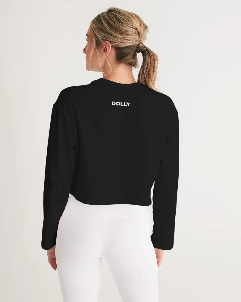 DOLLY ® Ballerina Dolls Pink Women's Cropped Sweatshirt