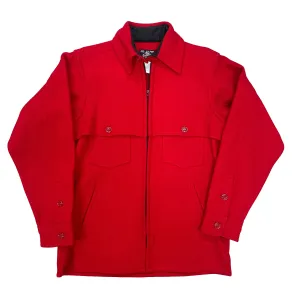 Double Cape Jac Shirt - Bright Scarlet