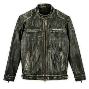 Genuine Best Looking Fashion Boys Biker William Leather Jacket