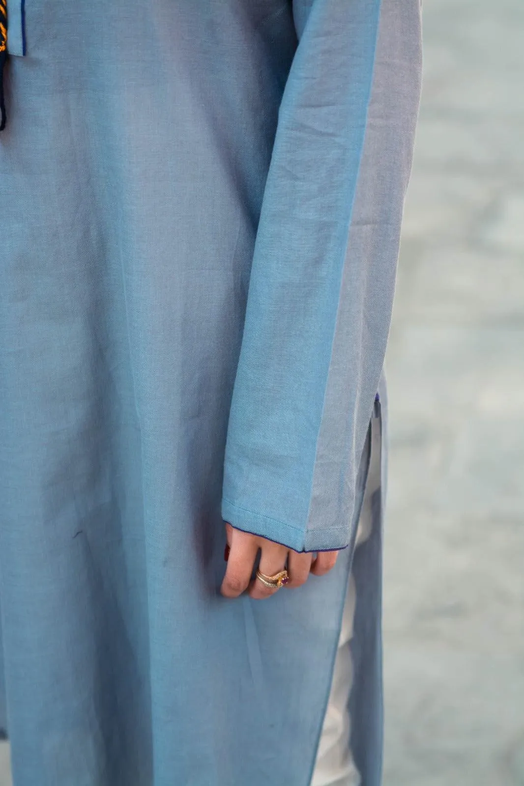 Leila - Gray Spring/Summer Kurta