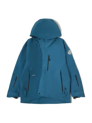 LITAN Gradient Color Mountain Snow Jacket - US Only