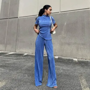 Mai High waisted comfy casual set