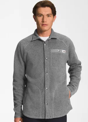 Men's Gordon Lyons Shacket in TNF Medium Grey by The North Face