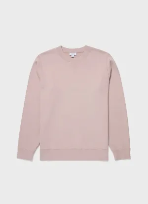 Men's Loopback Sweatshirt in Pale Pink