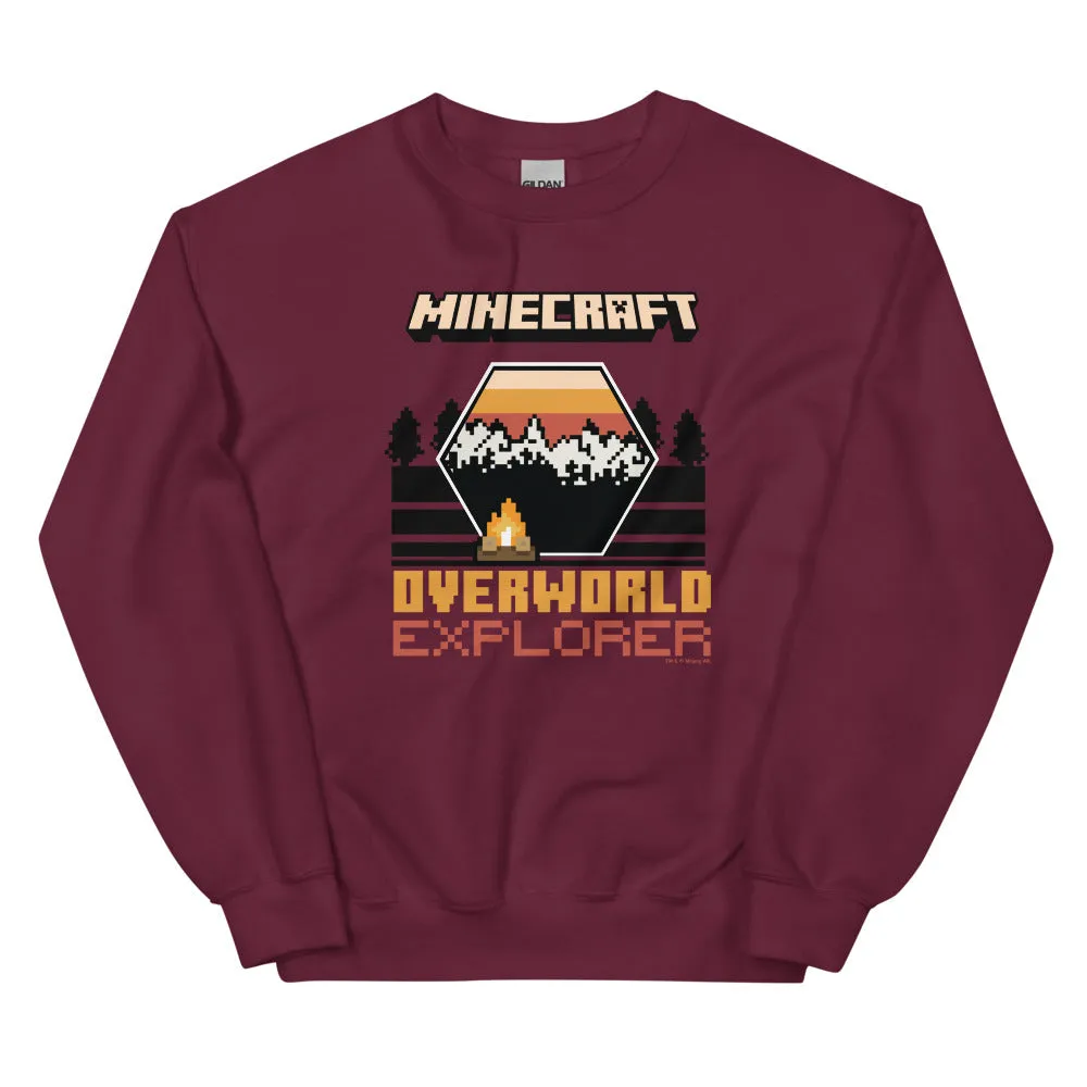 Minecraft Overworld Explorer Crewneck