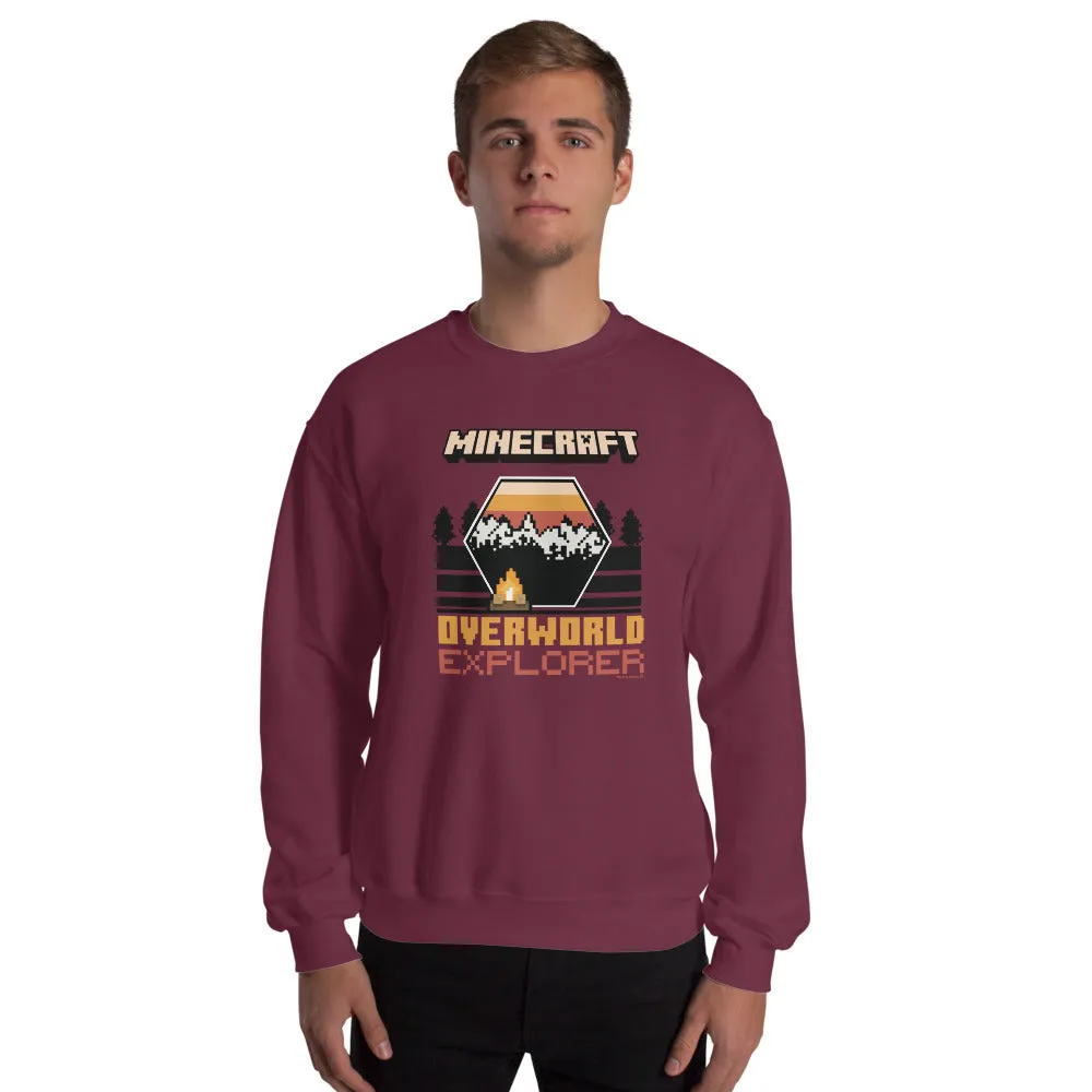 Minecraft Overworld Explorer Crewneck