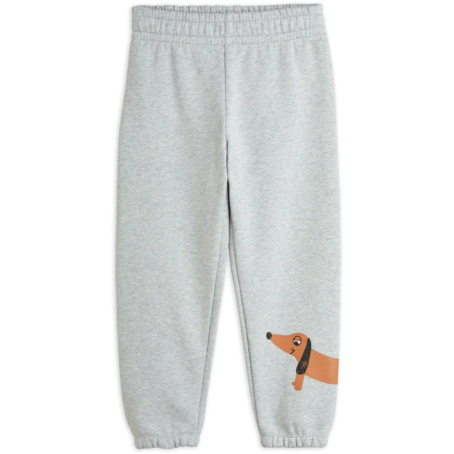 Mini Rodini Grey Melange Dog Sp Sweatpants