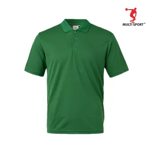 MULTISPORT SHORT SLEVEE MINI EYELET POLO (DARK GREEN)