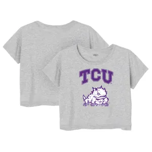 Official NCAA TCU Horned Frogs Womens Ideal Crop T-Shirt