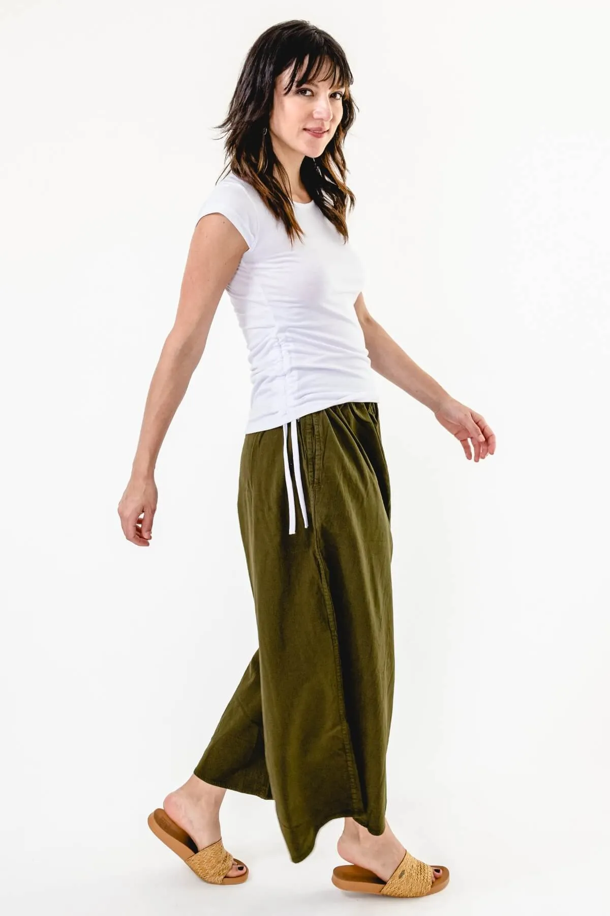 Palazzo Pants - Green