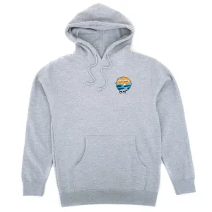 Road to Nowhere Pullover Hooded Sweatshirt (Grey Heather) (S )