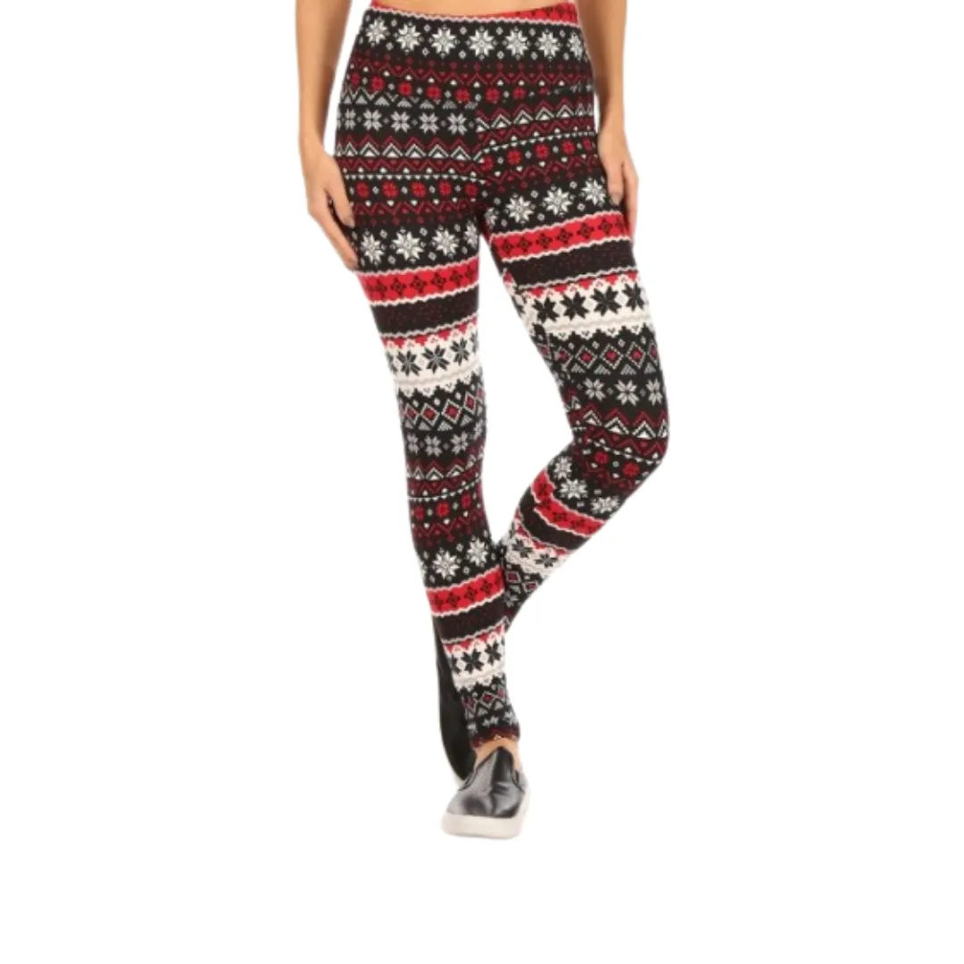 Sculpting 4 Way Stretch Fair Isle Leggings