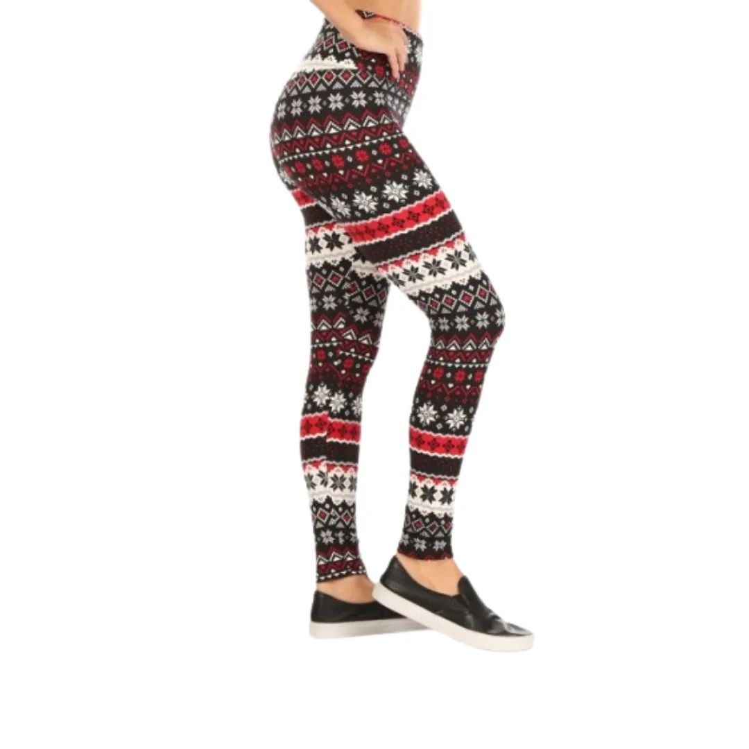 Sculpting 4 Way Stretch Fair Isle Leggings