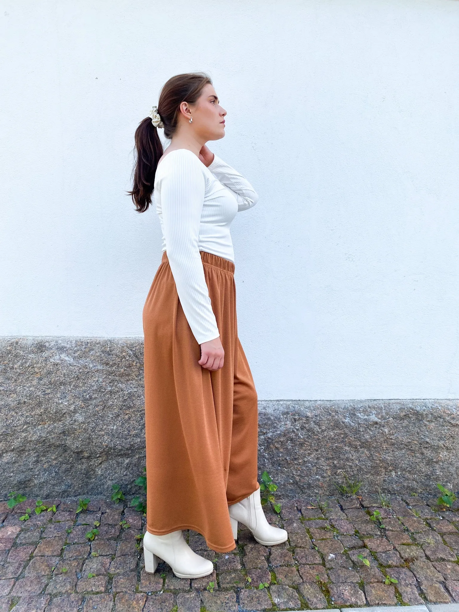 Sointu Trouser Skirt Brown