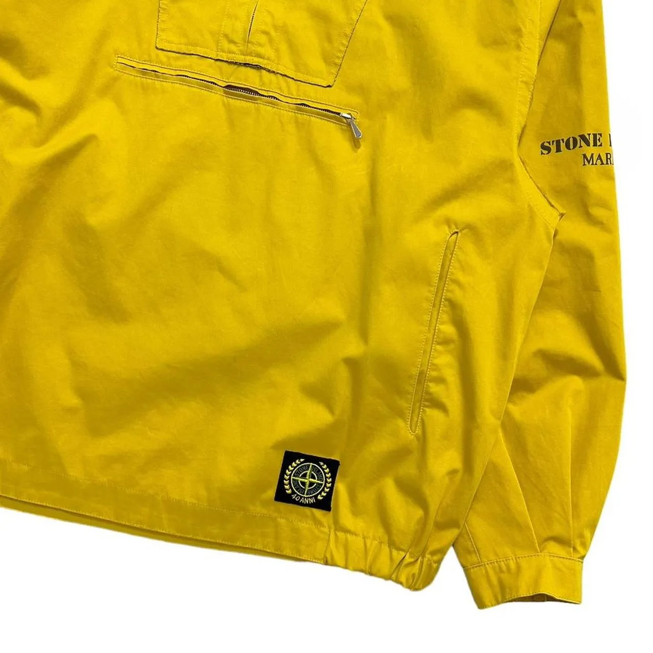 Stone Island Raso Gommato 40th Anniversary Anorak Jacket