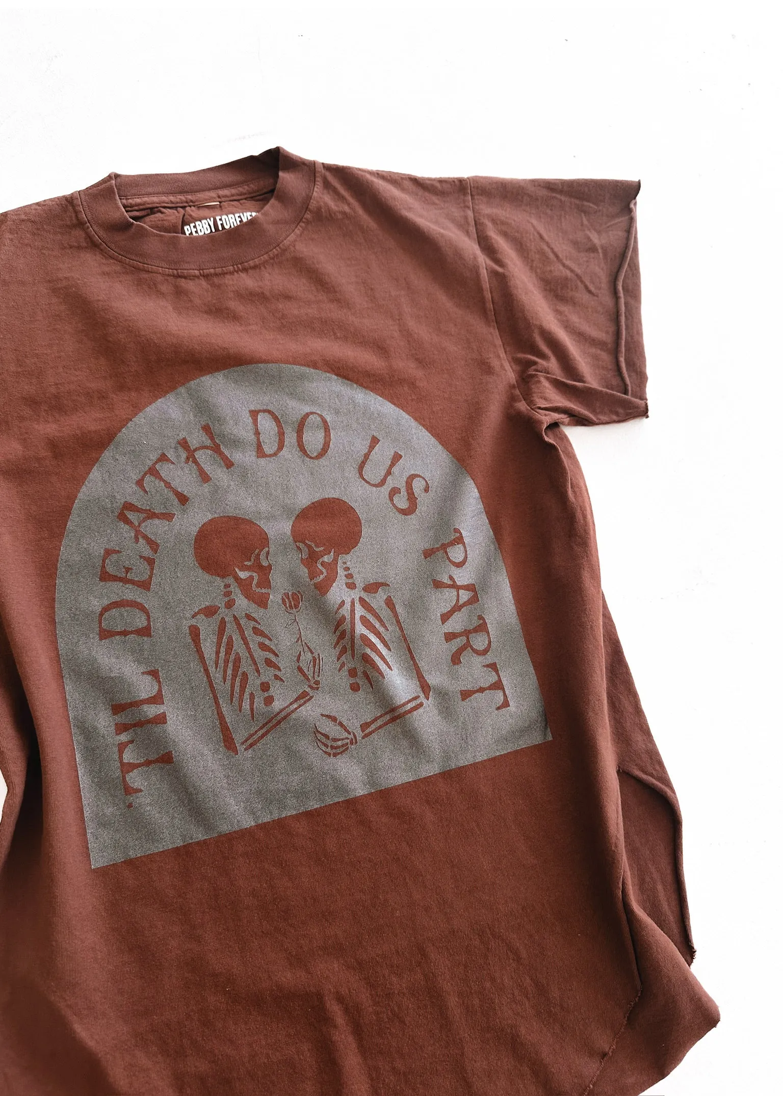 'TIL DEATH DO US PART SIDE SLIT TEE