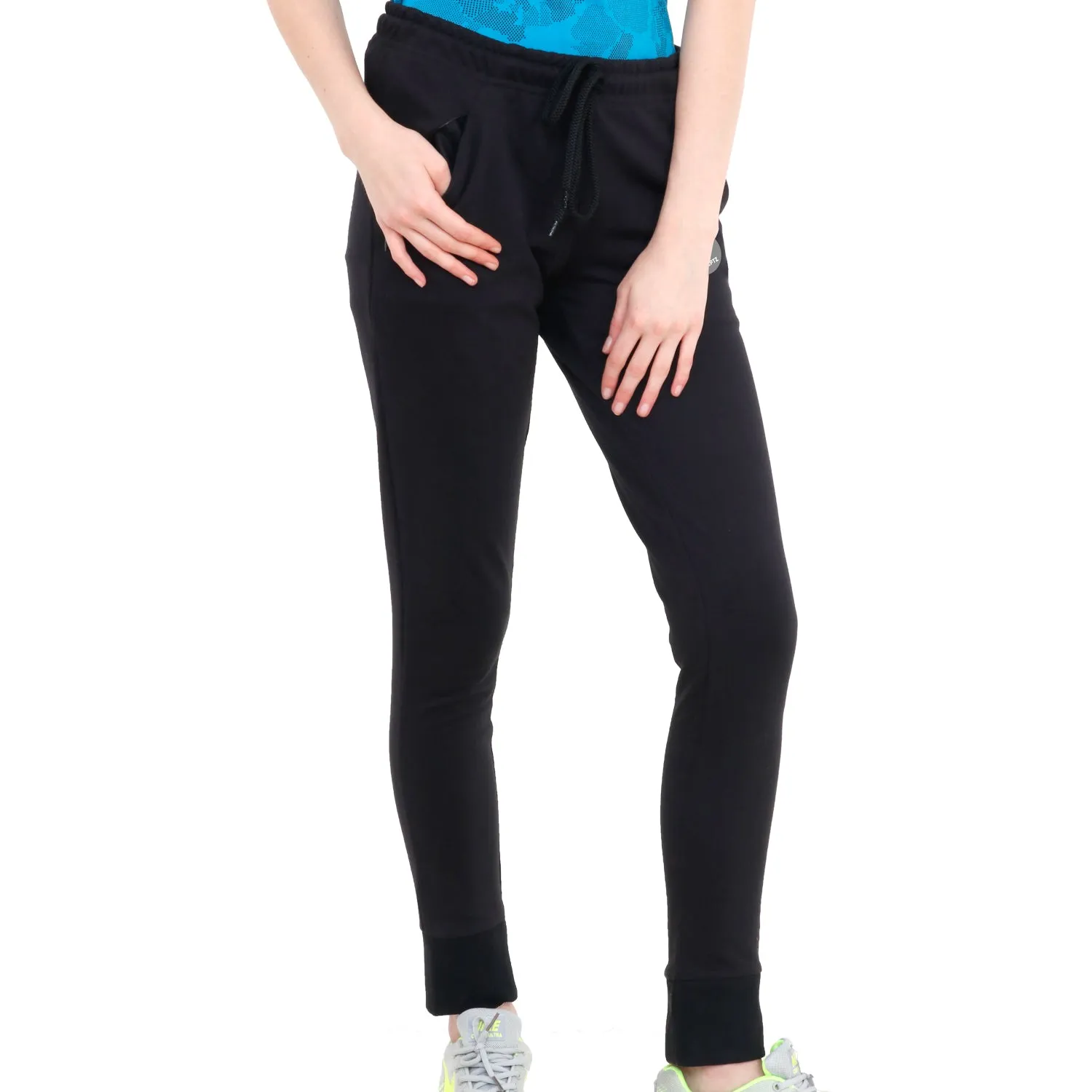 Womens Comfy Track pants Black