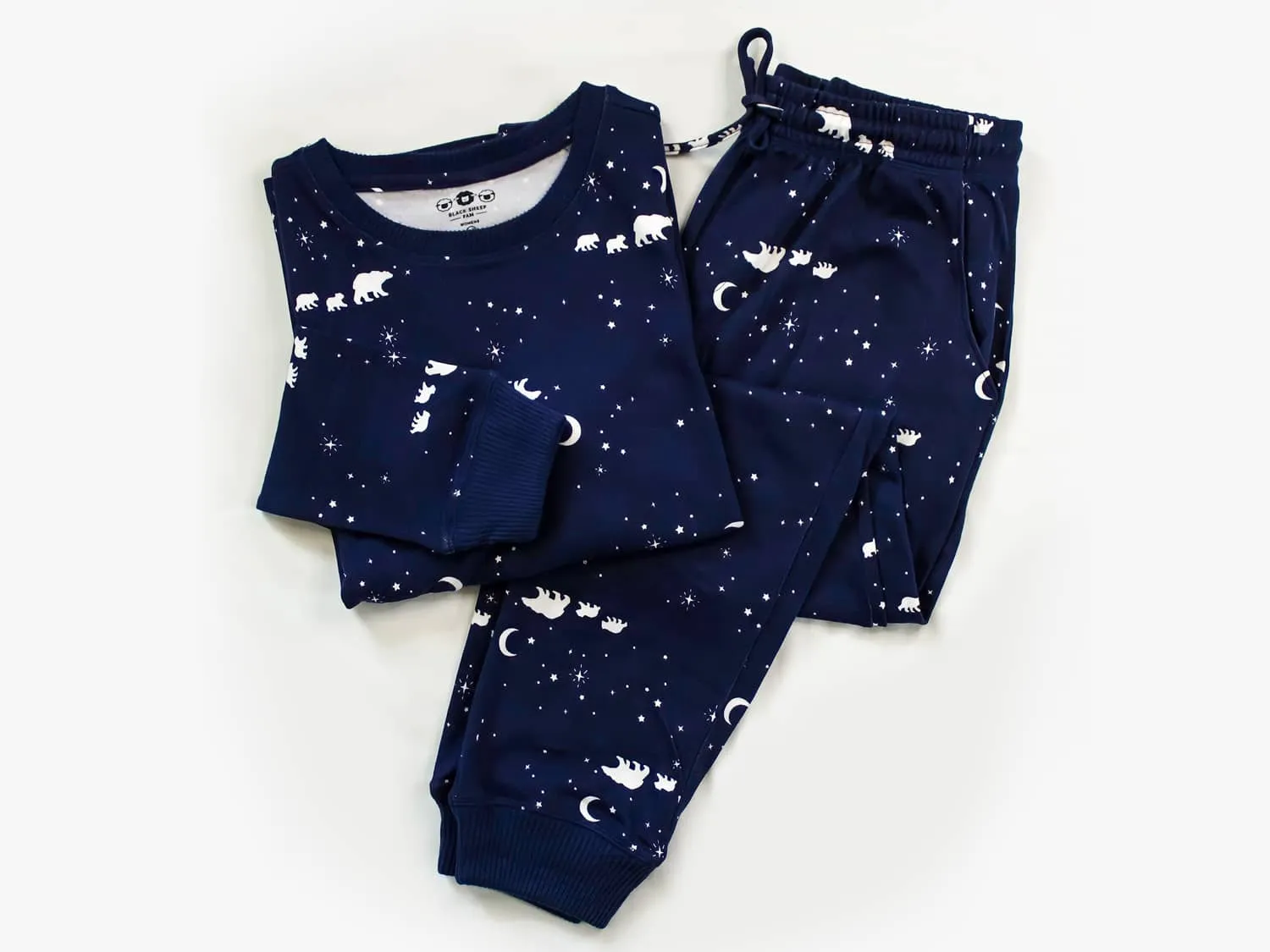 Women’s Jogger Pajama Set - Navy Bear